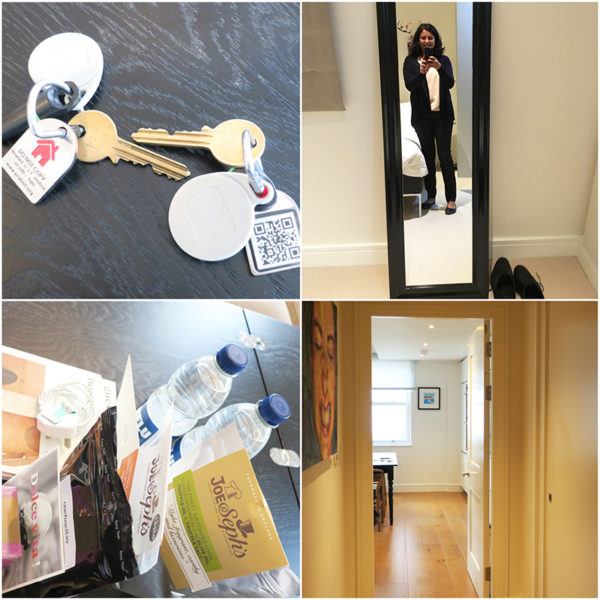 onefinestay london marylebone mayfair james II luxury apartment rental master amenities keys detail