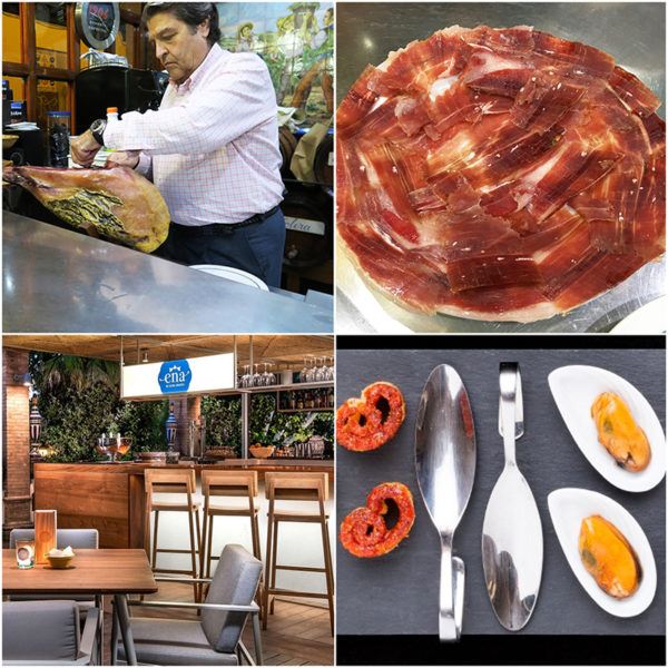 weekend in seville na carles abellan jamon iberico top-restaurants-in-seville-ena-by-carles-abellan-and-bodeguita-romero-tapas