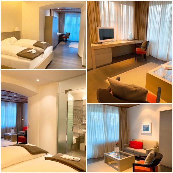 Park Igls detox medical spa austria innsbruck mayr cure diet setting bedroom junior suite