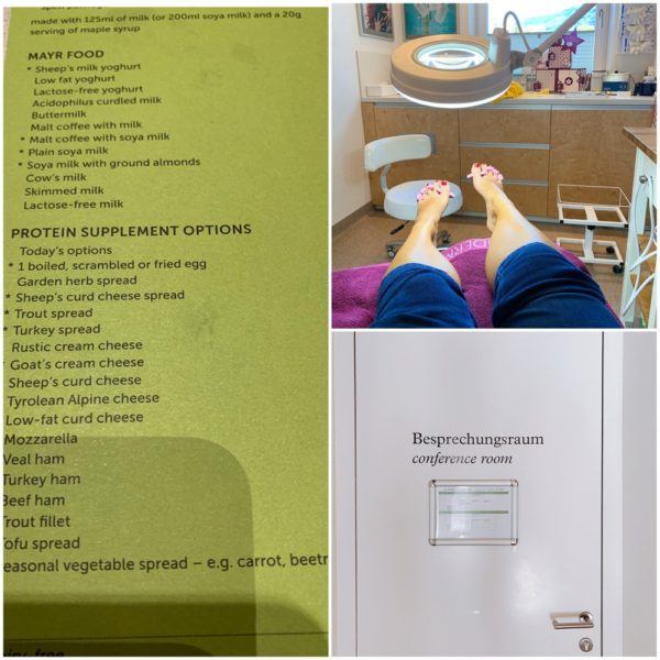 Park Igls detox medical spa austria innsbruck mayr cure diet setting pedicure spa mayr foods