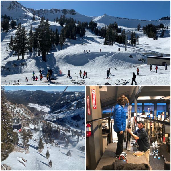 skiing in california luxury travel road trip north lake tahoe squaw valley views ski rentals