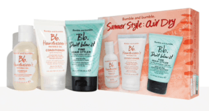 Summer beauty essentials Air-Dry Set bumble and bumble travel size shampoo conditioner