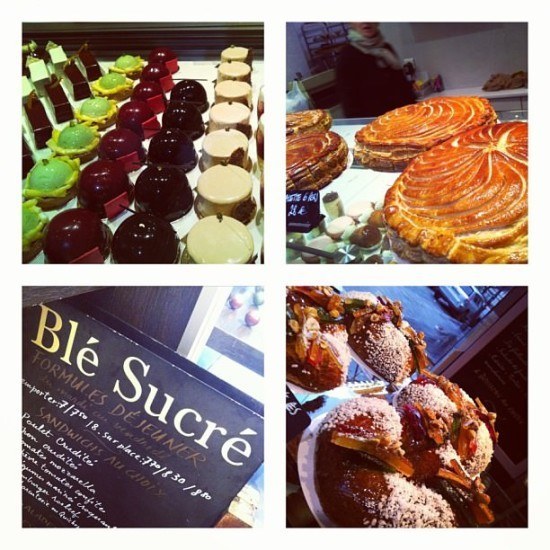 Second breakfast of the day at Blé Sucré in Paris with A Genie in Paris