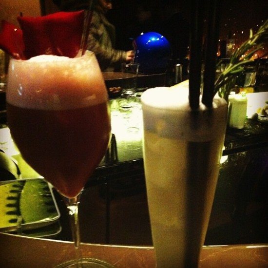 Cocktails at Mandarin Oriental Paris