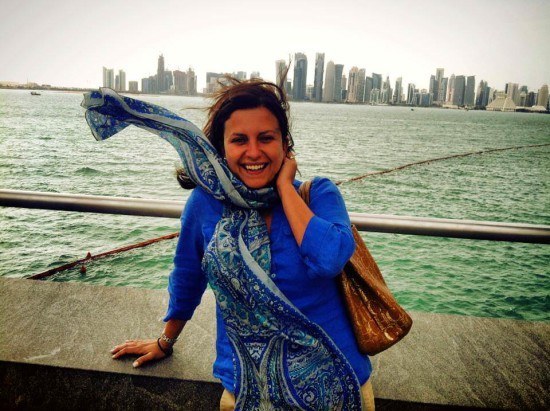 Mrs. O had quite a bit of fun in Doha!