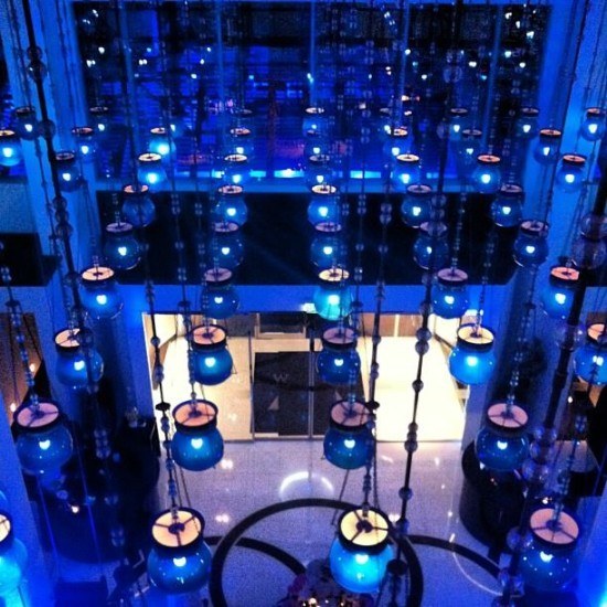 The W Doha - very sexy indeed