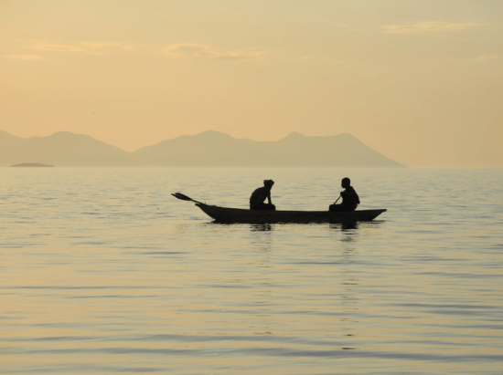 Fishermen in Cape Malawi Fishermen in Cape Malawi