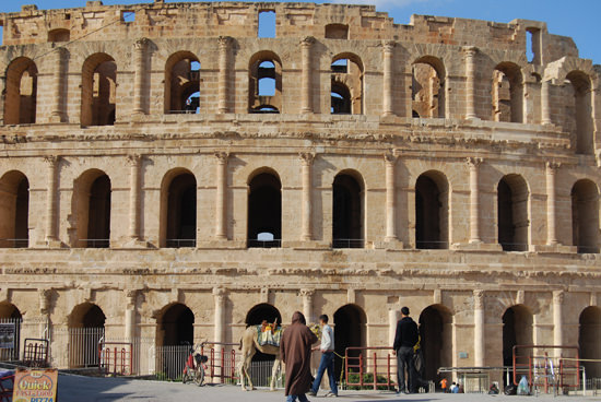Roman amphitheatre in El Jem