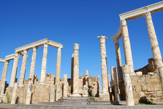Ruins at Leptis Magna