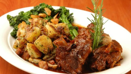 Cabrito assado - roasted kid goat