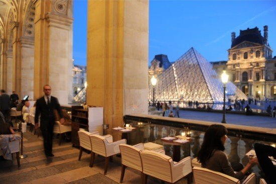 Mrs O loved the Café Marly. Photo by maisonthierrycostes.com