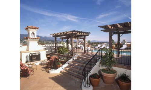 Rooftop pool and bar - The Canary Hotel, Santa Barbara CA Rooftop pool and bar - The Canary Hotel, Santa Barbara CA