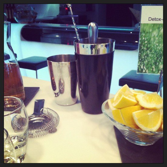 Detox cocktails were extremely necessary and appreciated. What a fab idea!
