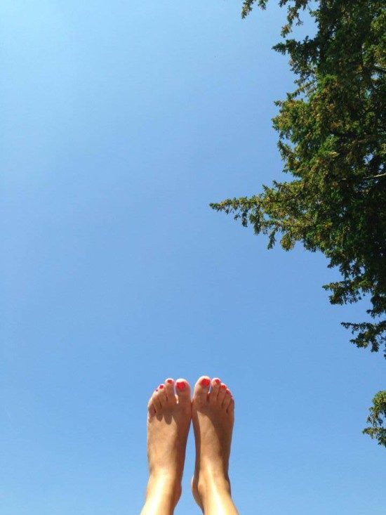 Not a cloud in the sky!