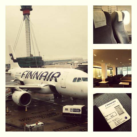An early morning start for Mrs. O came with a business class ticket and an empty lounge at LHR
