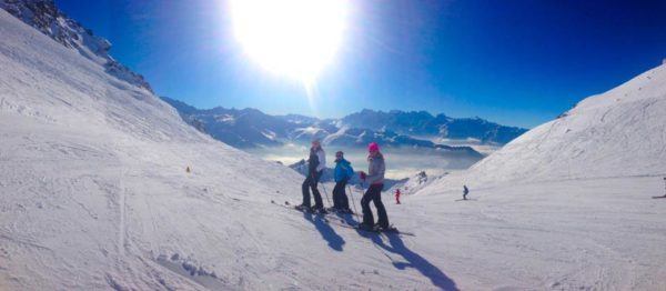 One of the official "Girls Swiss Adventure" photos