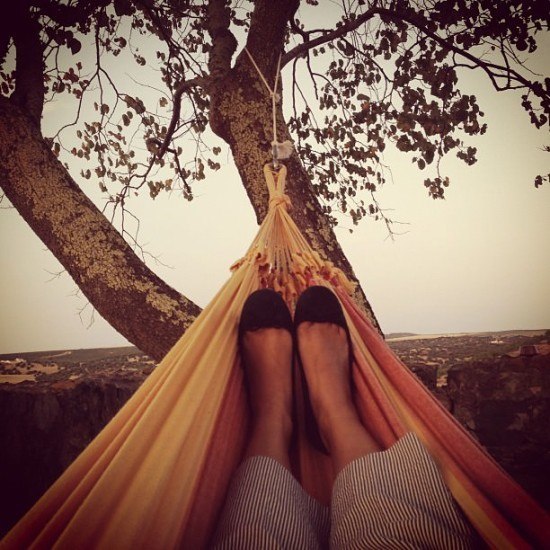 I heard the birds, and the wind. And nothing else. And that was perfect.