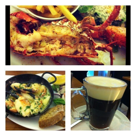 Delicious food in Howth Delicious food in Howth