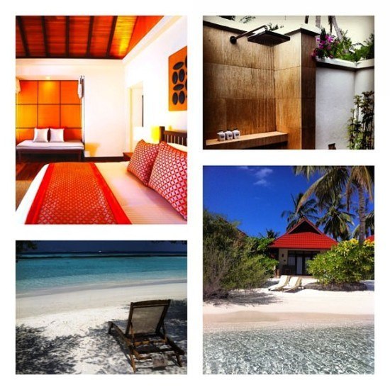 Our beach villa at Kurumba