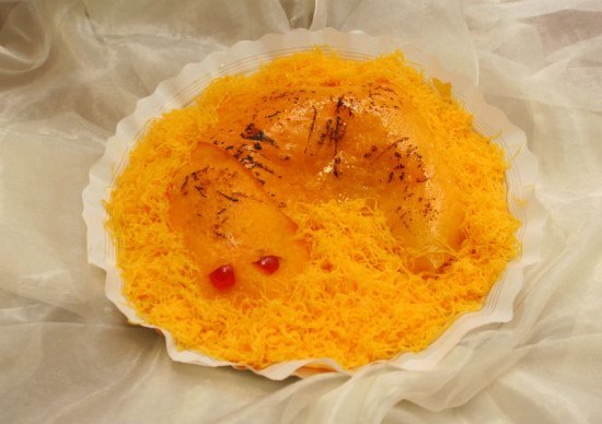 Lampreia de ovos - or cholesterol on a plate