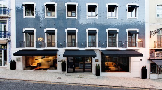 The Mercy Hotel in Lisbon, where you can find the Umai restaurant as well.