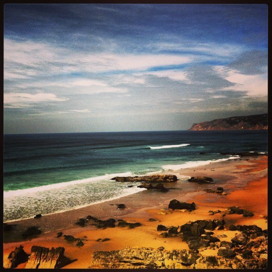 Stunning scenery at Guincho beach