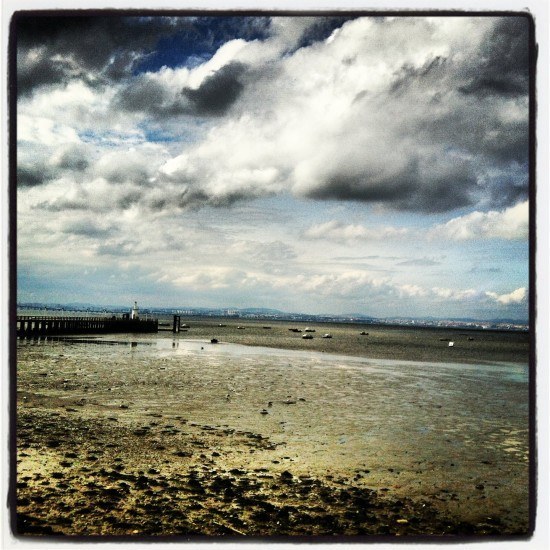 At the distance you can see Lisbon, from Alcochete