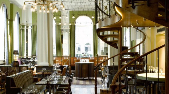 I adore Le Balcon, Sofitel's restaurant which doubles as breakfast room