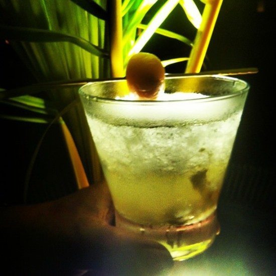 Lychee Caipirinha