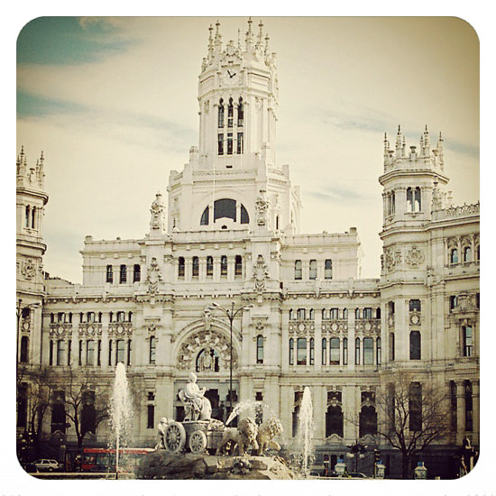 It's when I see the Post Office building that I know that I am in Madrid It's when I see the Post Office building that I know that I am in Madrid