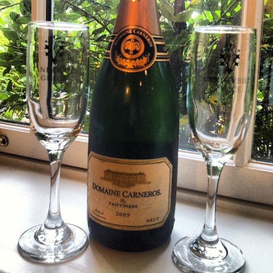 J'adore Taittinger...