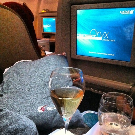 Some of the inflight amenities