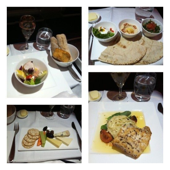 Loved the eclectic menu on board