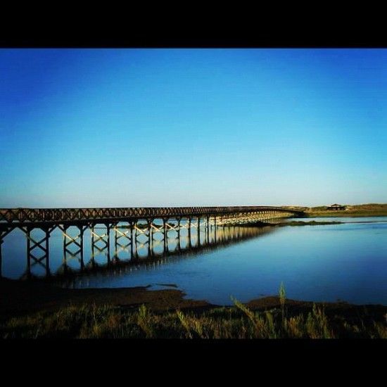 The wooden bridge that leads to Quinta do Lago beach - without a doubt, one of my favourite places in the Algarve The wooden bridge that leads to Quinta do Lago beach - without a doubt, one of my favourite places in the Algarve