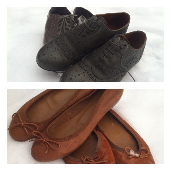 Being strict with my "one-in one-out" shoe policy