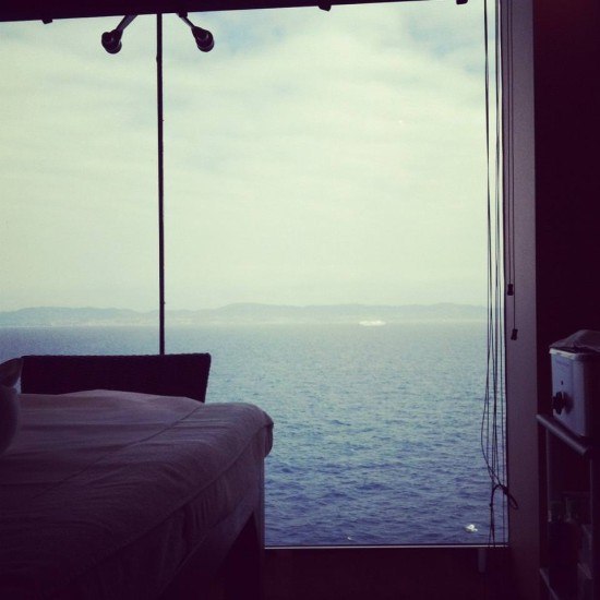 A spa room with a view A spa room with a view