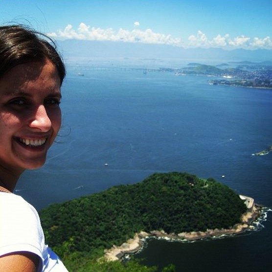 This place is all mine - says Mrs. O on top of the Sugar Loaf This place is all mine - says Mrs. O on top of the Sugar Loaf