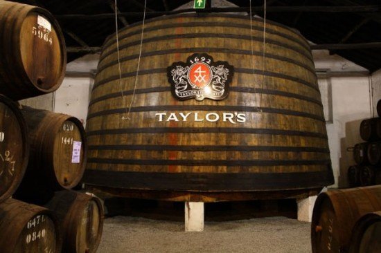 Taylor's Tasting Cellars in Vila Nova de Gaia, Portugal Taylor's Tasting Cellars in Vila Nova de Gaia, Portugal