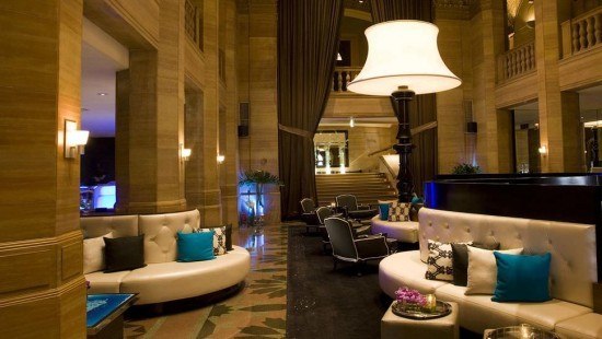 The cool living room at W Chicago City Centre - photo by spg.com The cool living room at W Chicago City Centre - photo by spg.com