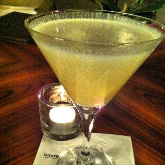 Pretty cocktails (this one was a Coco Fresh) at the Westin Berlin