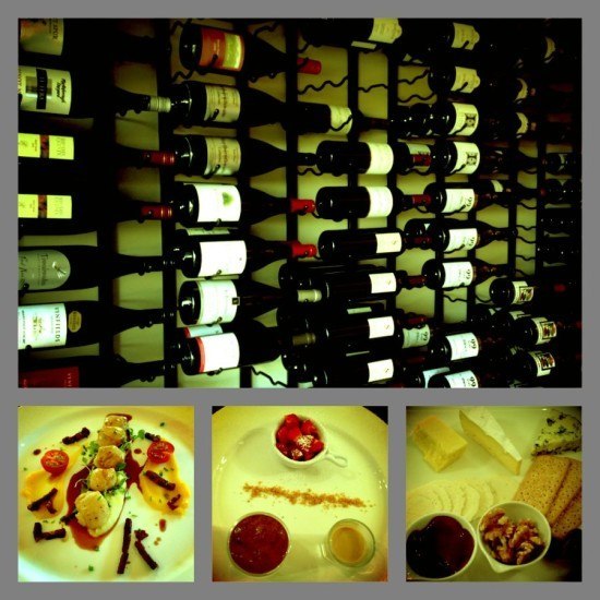 This wine rack blow me away.......and then there was the food